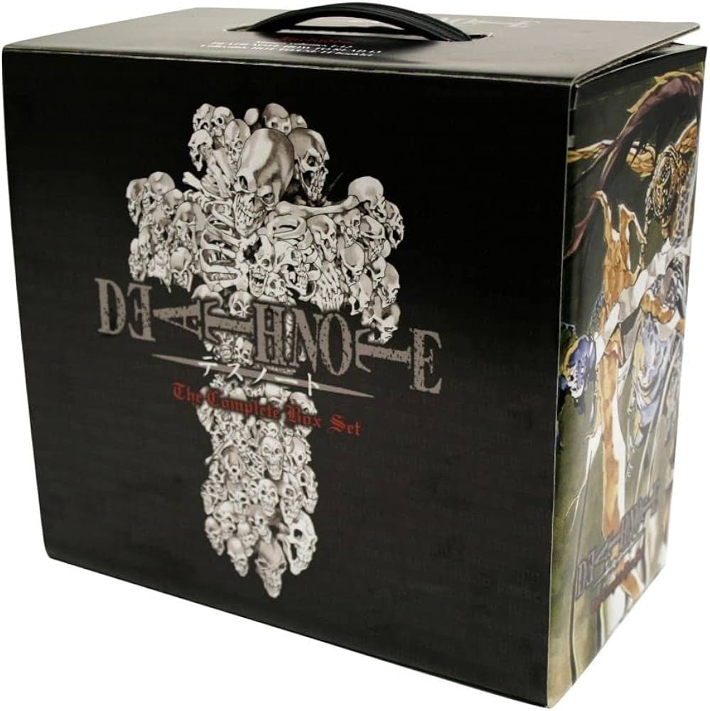 Death Note Complete Box Set Volumes 1–13 Paperback by Tsugumi Ohba & Takeshi Obata – Full Manga Collection