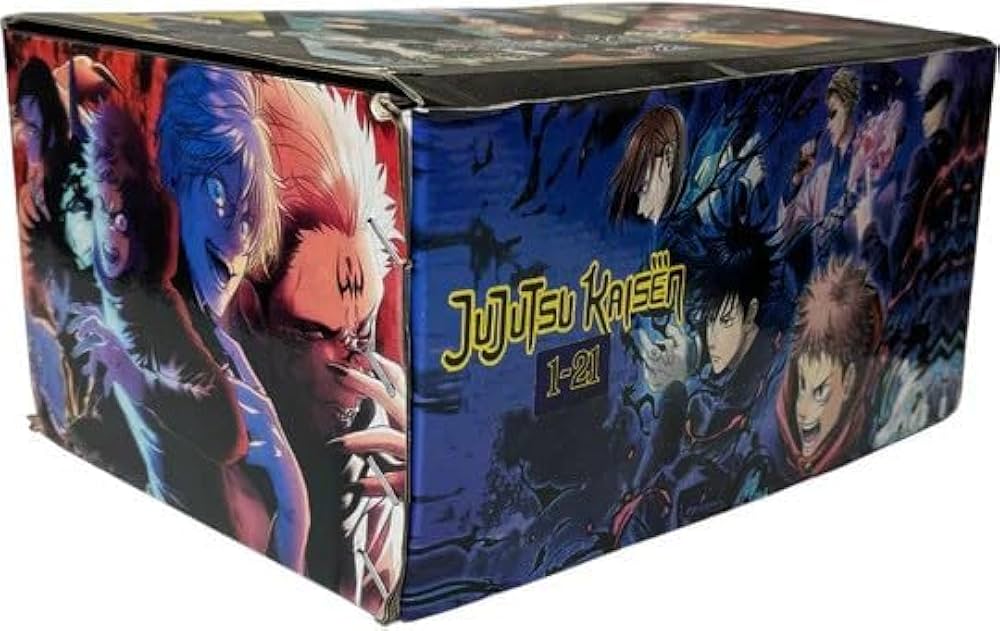 Jujutsu Kaisen Manga Box Set (Volumes 0-21) – Complete Collection – Akutami Gege