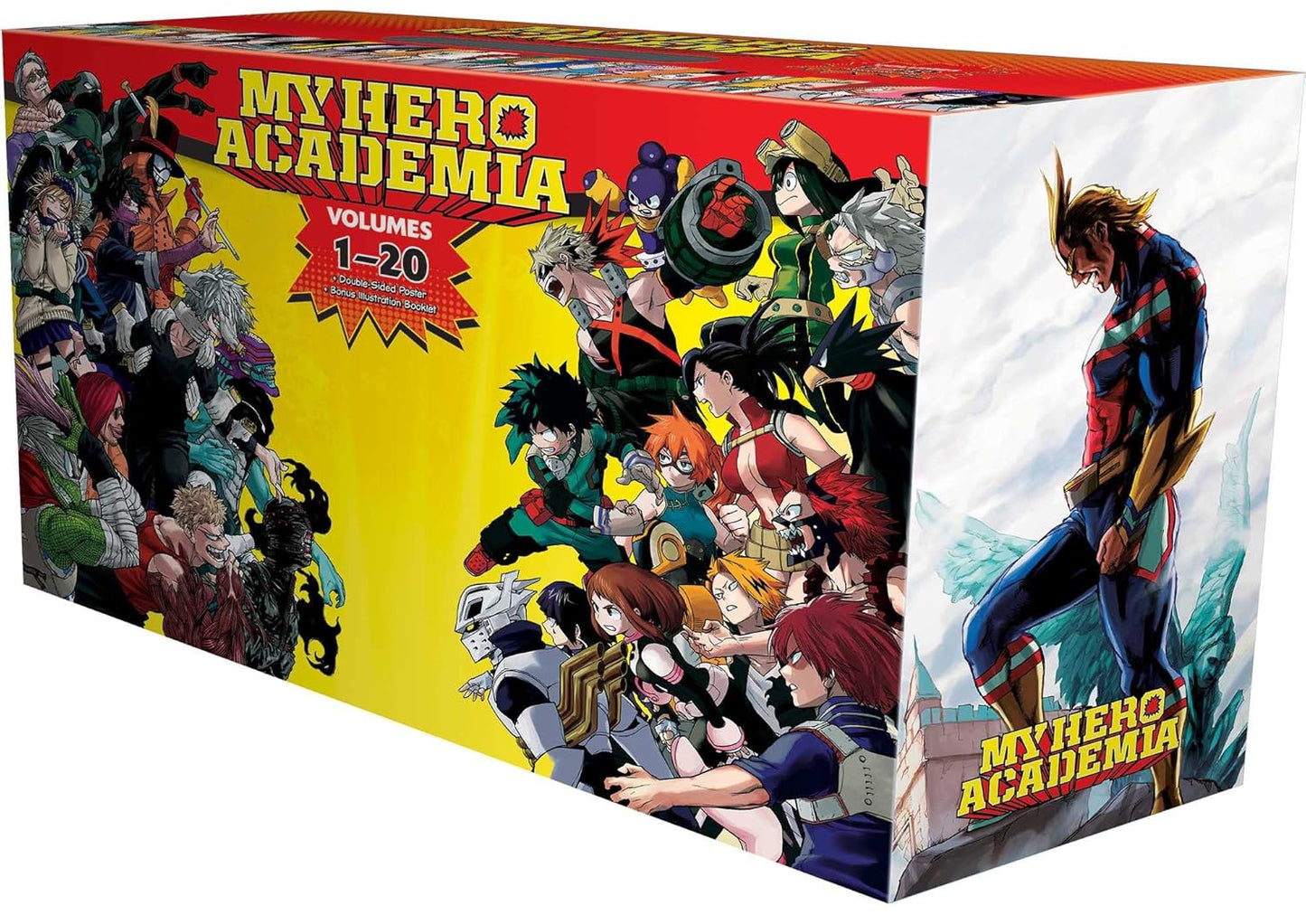 My Hero Academia Manga Box Set 1 Volumes 1–20 by Kohei Horikoshi – Complete Collection with Premium Extras