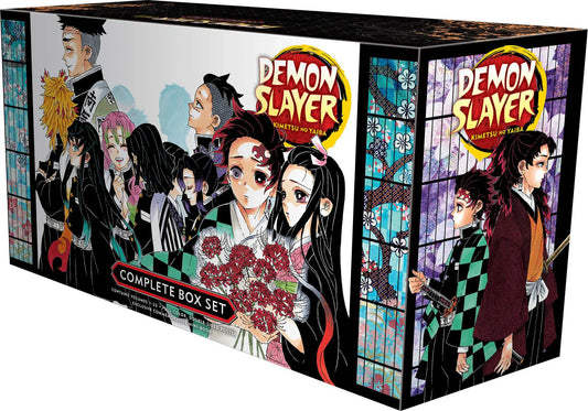 Demon Slayer Complete Manga Box Set Volumes 1–23 by Koyoharu Gotouge – Kimetsu no Yaiba Full Collection