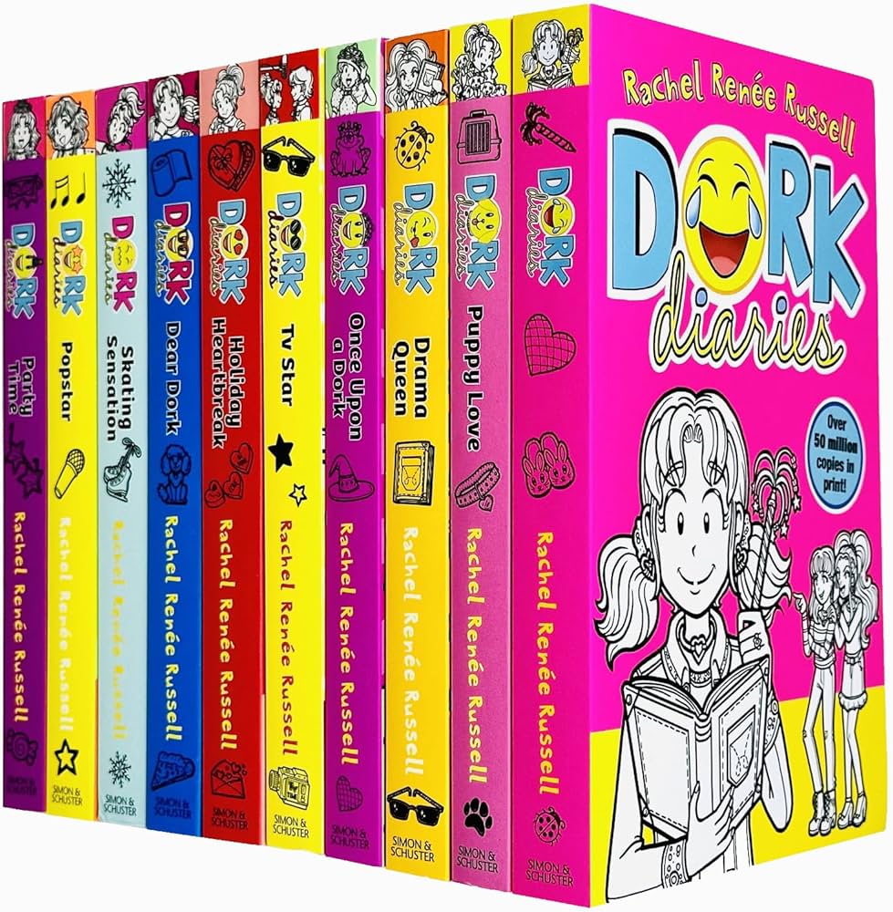 Dork Diaries Books 1-10 (Boxed Set) by Rachel Renée Russell - Edu Lover