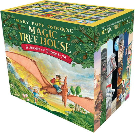 Magic Tree House Boxed Set, Books 1-28 Paperback – Box set ISBN: 9780375849916 - Edu Lover