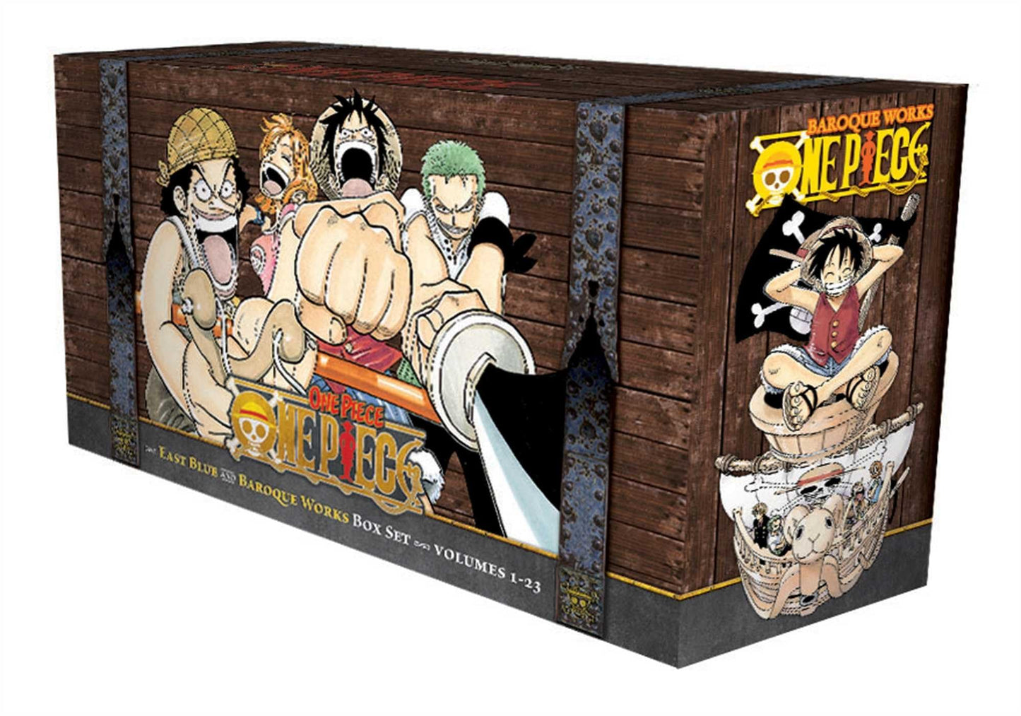 One Piece Box Set: East Blue and Baroque Works, Volumes 1-23 (One Piece Box Sets) Paperback – Box set ISBN: 9781421560748 - Edu Lover