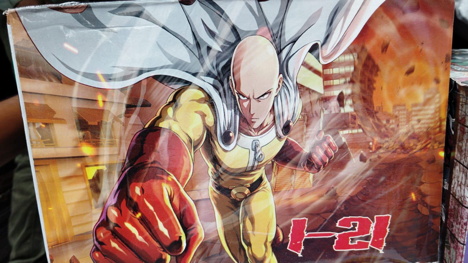 One-Punch Man Box Set (Volume 1-21)  (Paperback, Yusuke Murata) ISBN: 9789124023164 - Edu Lover