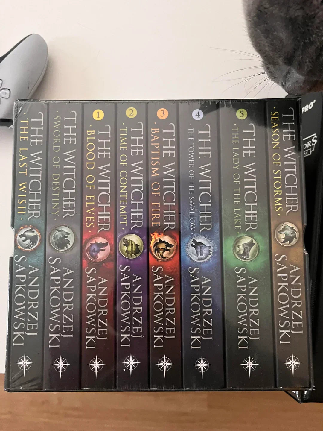 The Witcher Saga: Complete 8-Book Box Set by Andrzej Sapkowski | Epic Fantasy Series (Paperback)