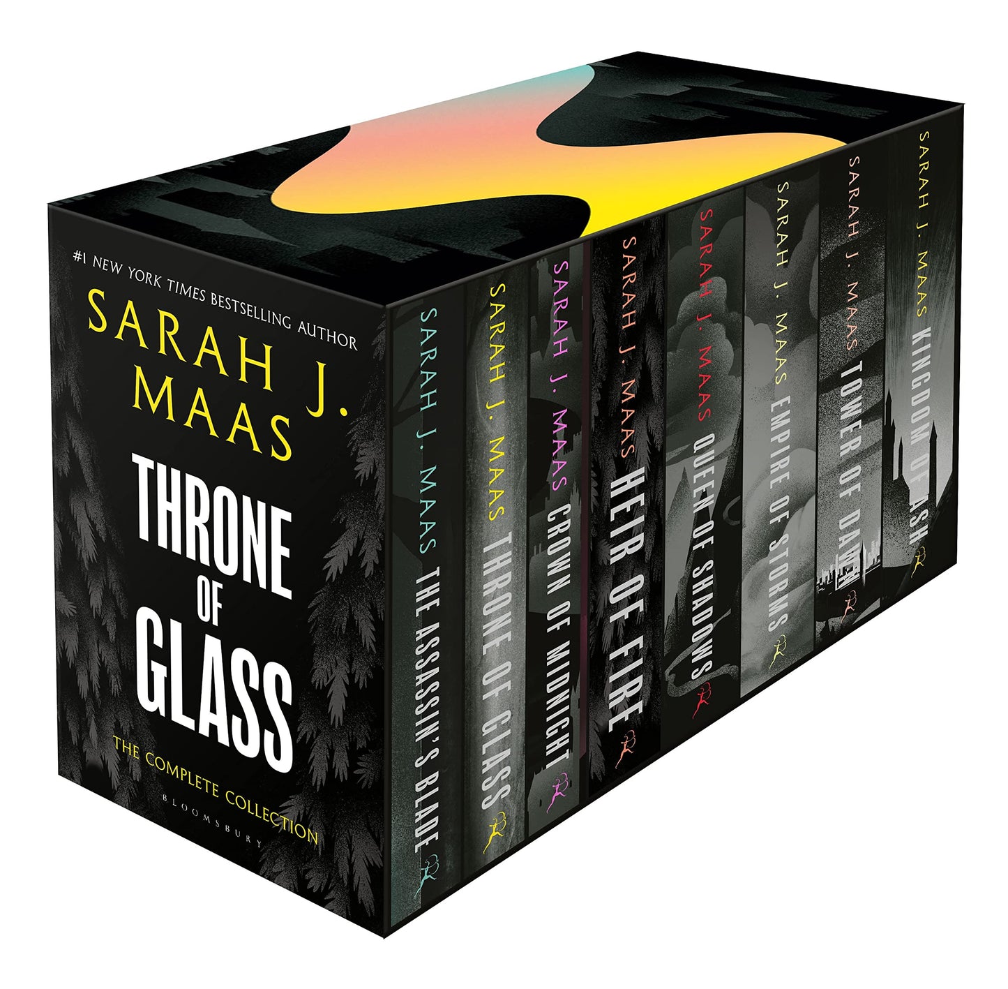 Throne of Glass Paperback Box Set Paperback by Sarah J. Maas ISBN 9781639733408 - Edu Lover