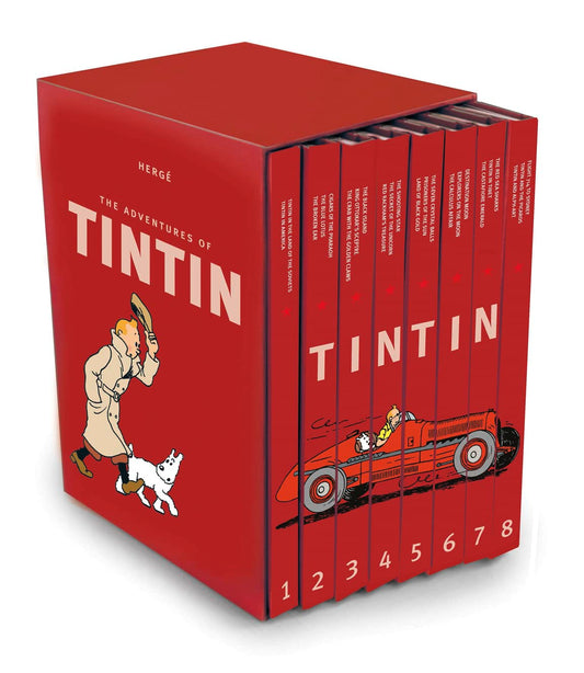 Adventures of Tintin Complete Set (The Adventures of Tintin - Compact Editions) Product Bundle - Edu Lover