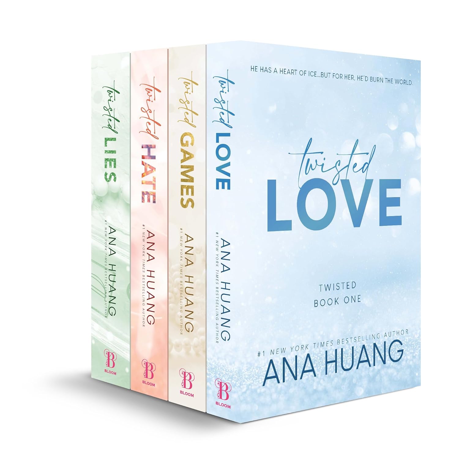 The Complete Twisted Series Set Paperback by Anna Huang - Edu Lover