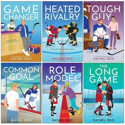 Game Changers Series 1-6 Books Collection Set By Rachel Reid  Game Changers book set (Game Changer, Heated Rivalry, Tough Guy, Common Goal, Role Model & The Long Game)[PB] |S-9789124018269|