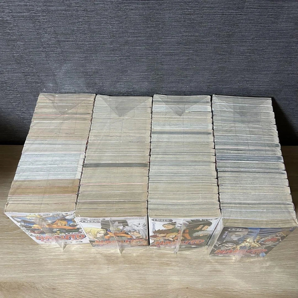 Naruto Complete Set Volumes 1-72 Comic Book Full/Loose Set  🎁 Freebie: A free Manga Wall Poster