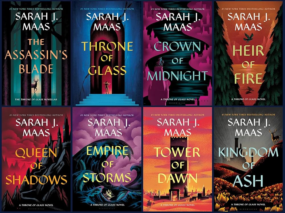 Throne of Glass Paperback Box Set Paperback by Sarah J. Maas ISBN 9781639733408 - Edu Lover